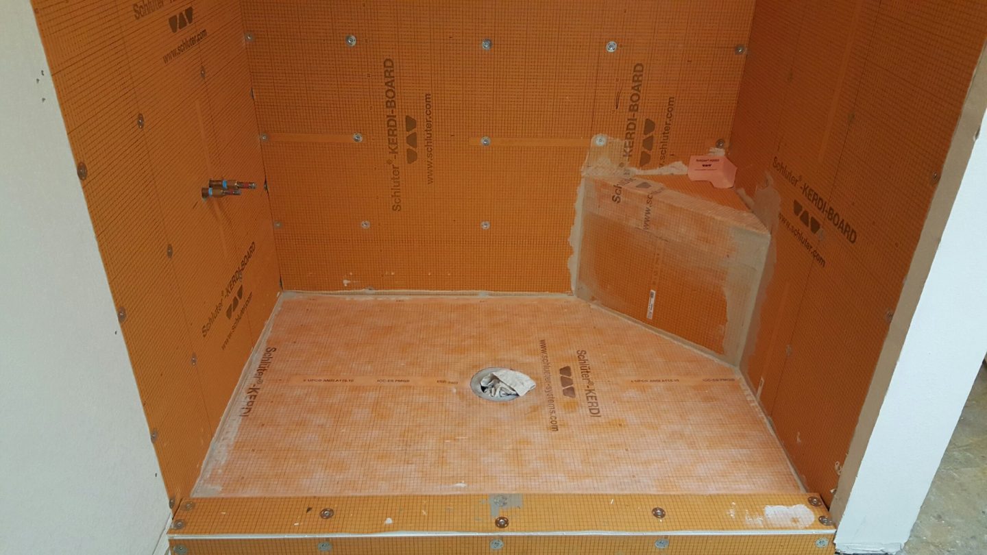 Kerdi Triton Waterpoofing We Install Floors